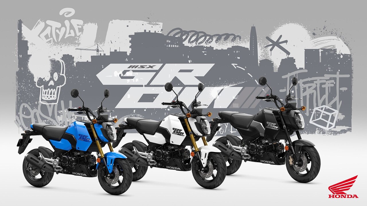 Le Honda MSX125 Grom signe son retour avec une toute nouvelle présentation